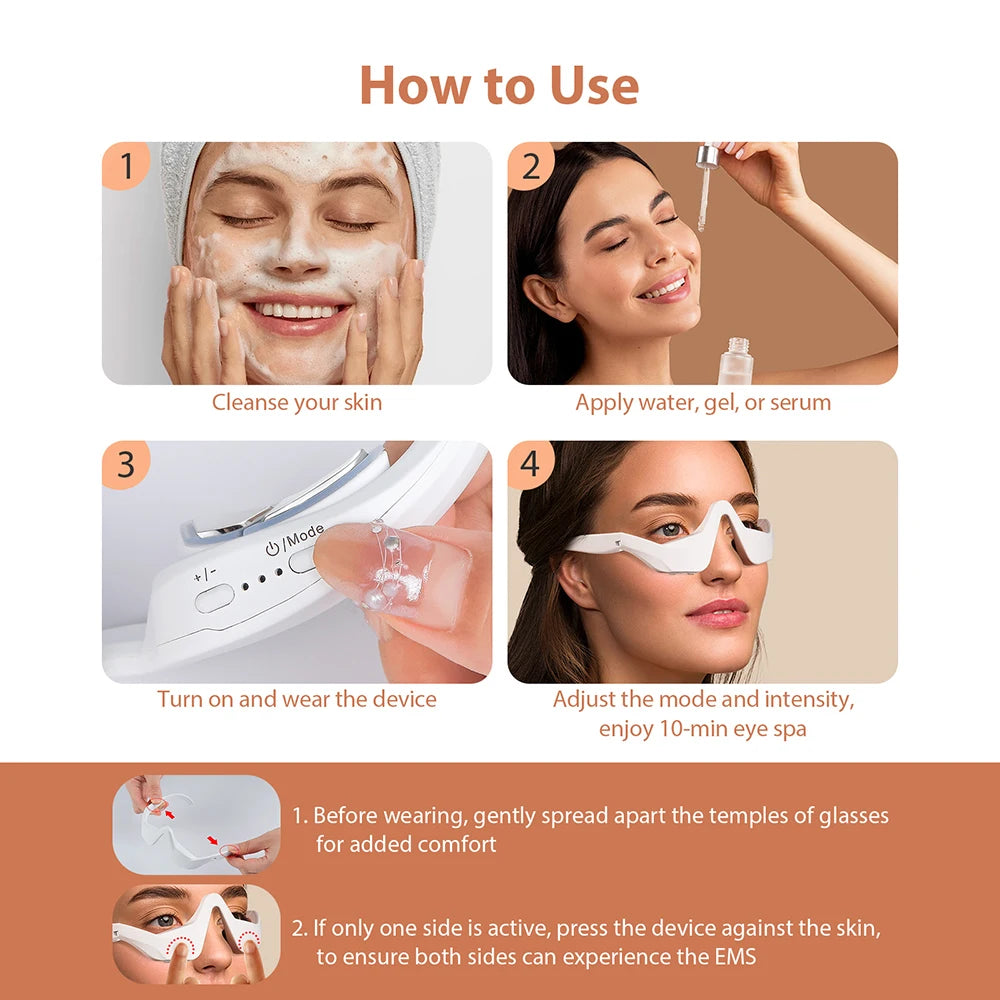 LumiRelief™ 3D Heated Eye Massager