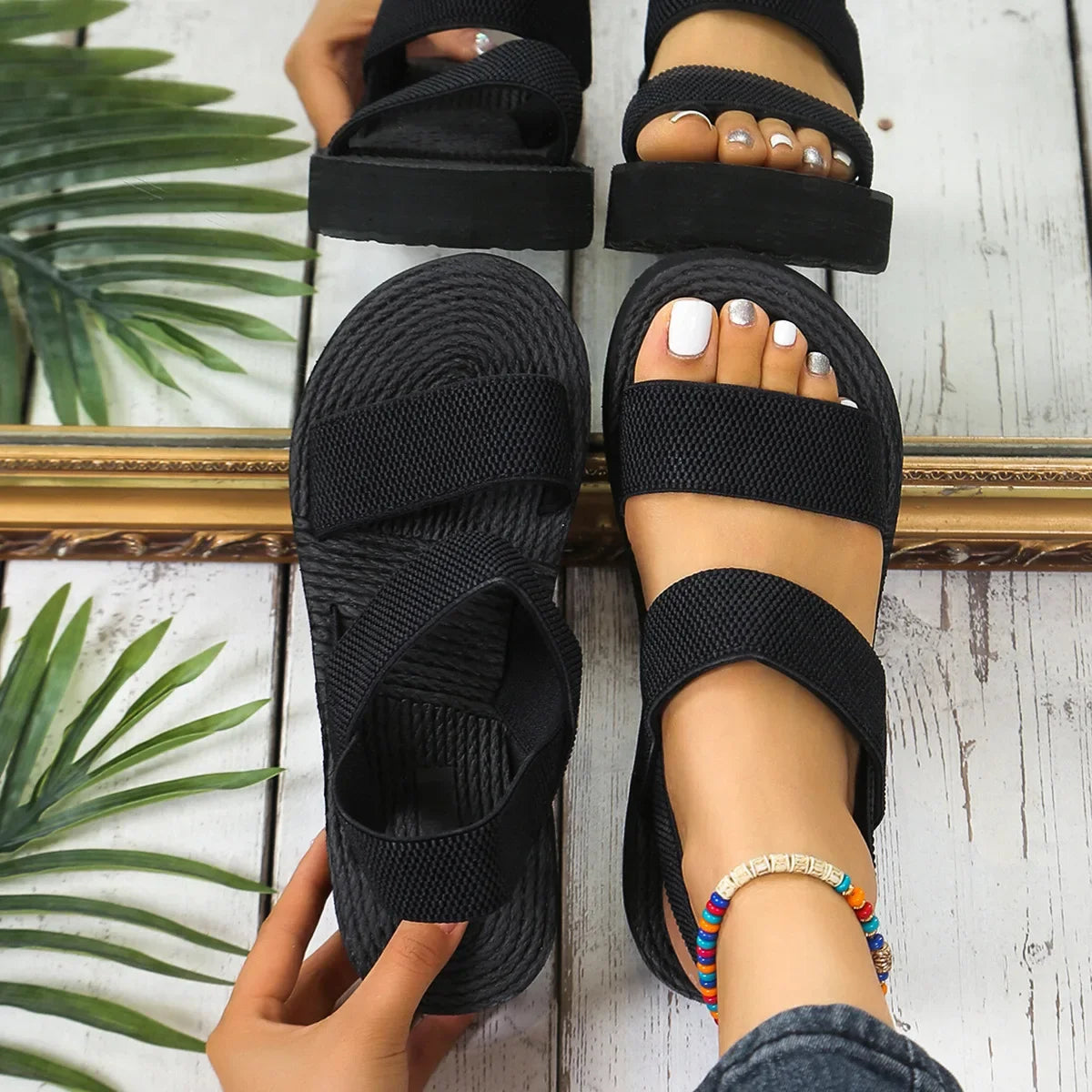Summer Women's Sandals Wedge Sandals