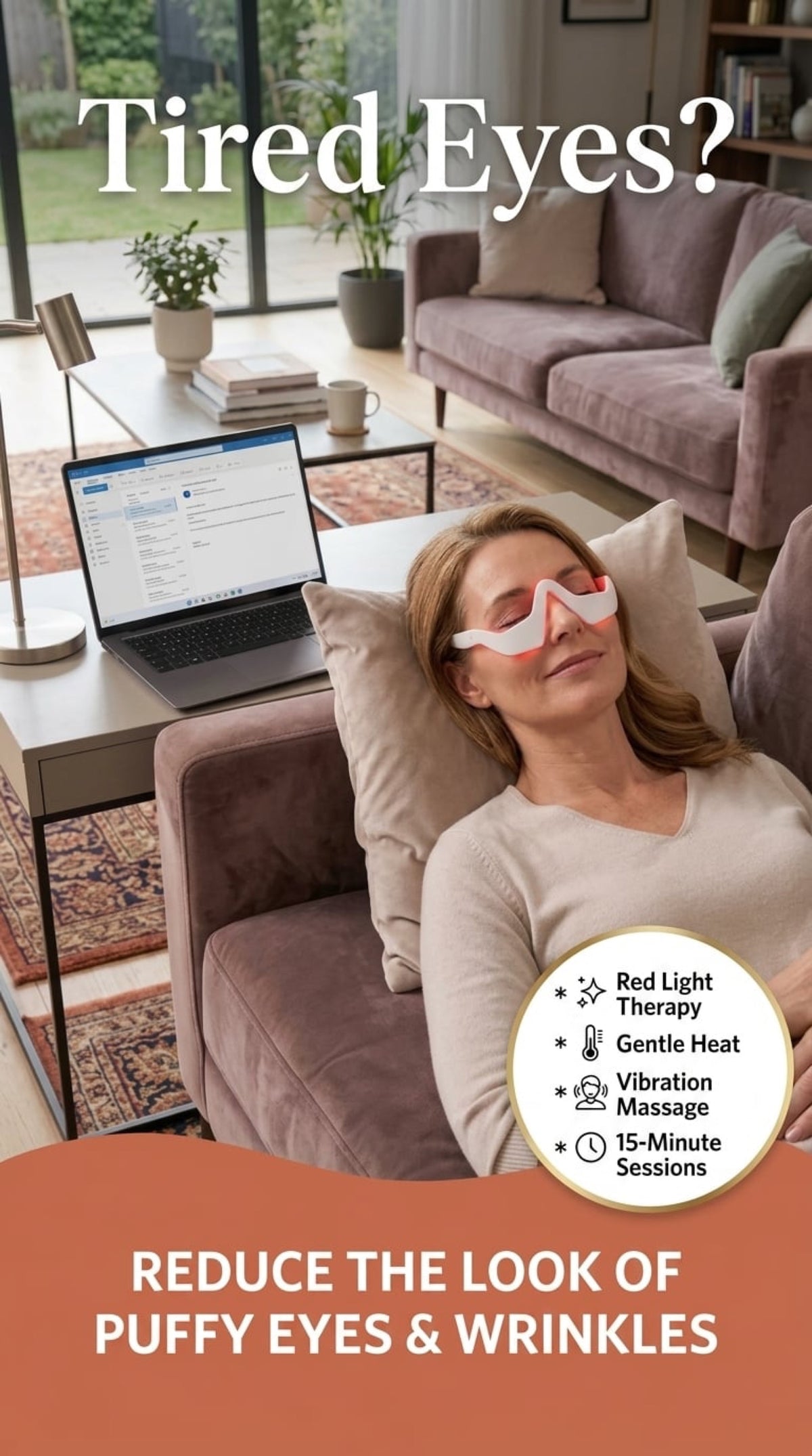 LumiRelief™ 3D Heated Eye Massager