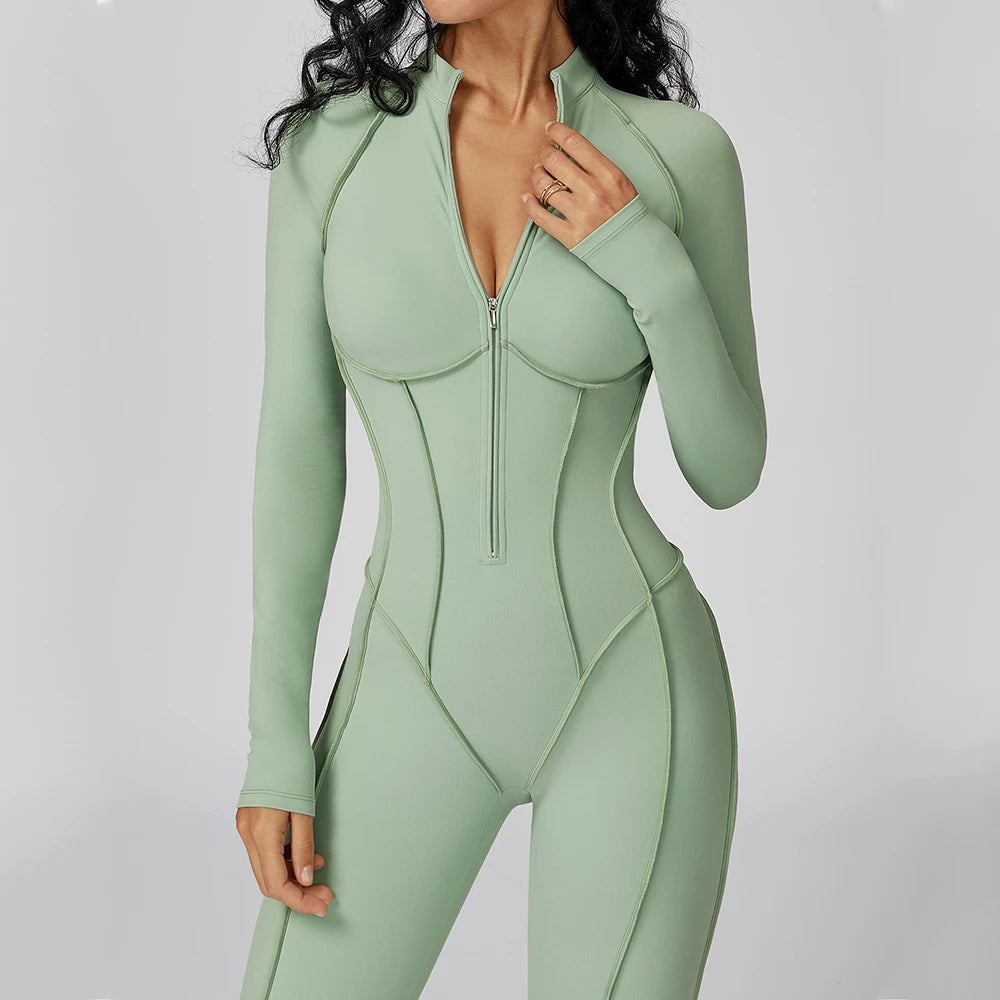Yoga Bodysuit Long Sleeve