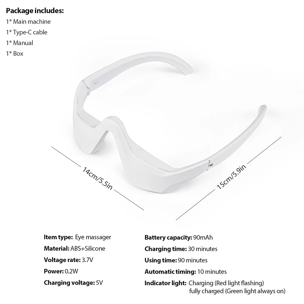LumiRelief™ 3D Heated Eye Massager