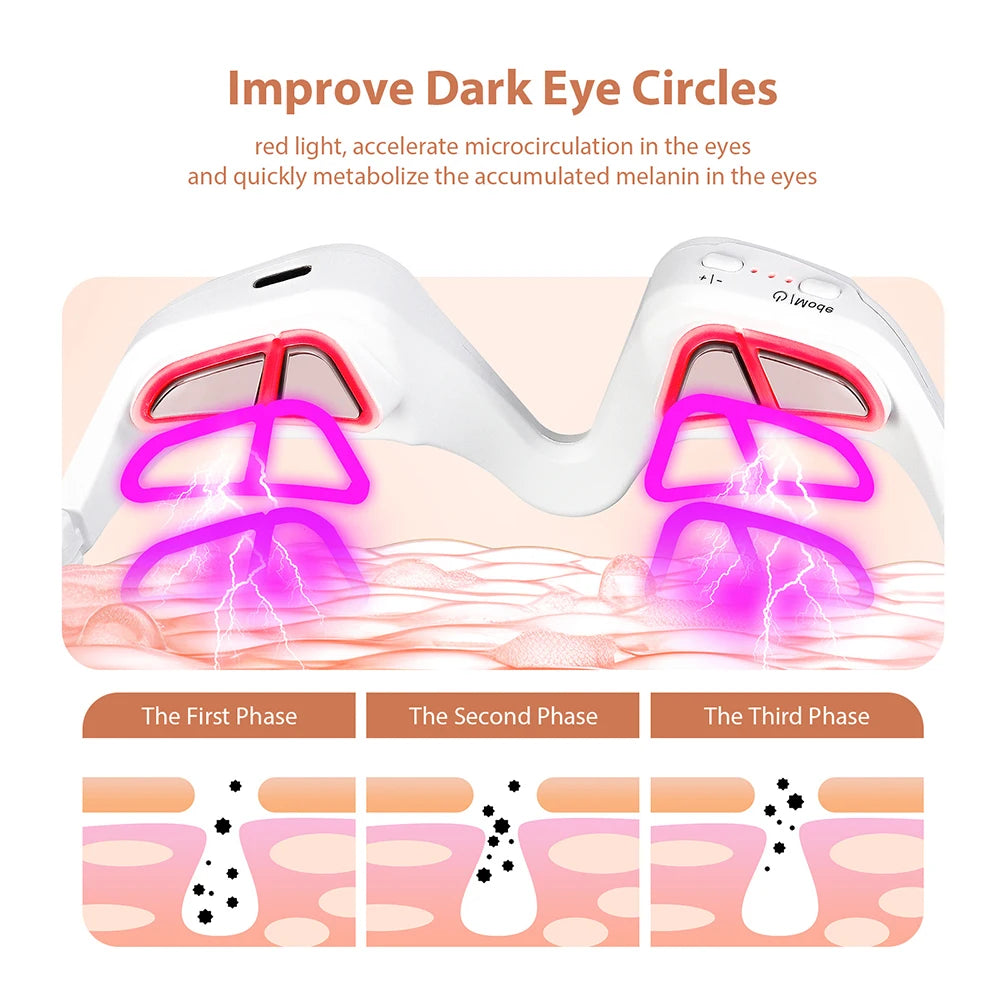 LumiRelief™ 3D Heated Eye Massager