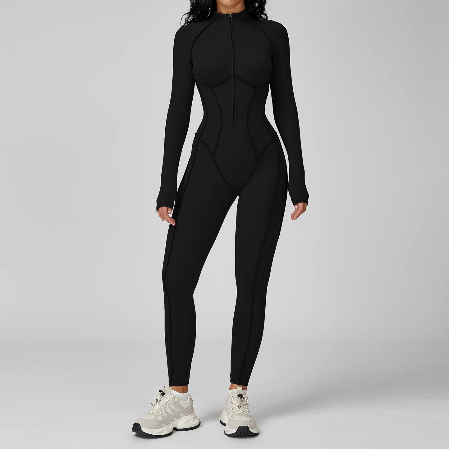 Yoga Bodysuit Long Sleeve