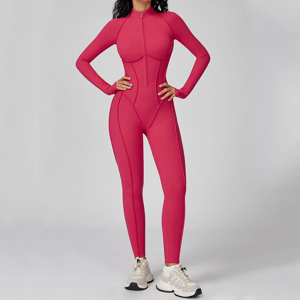 Yoga Bodysuit Long Sleeve
