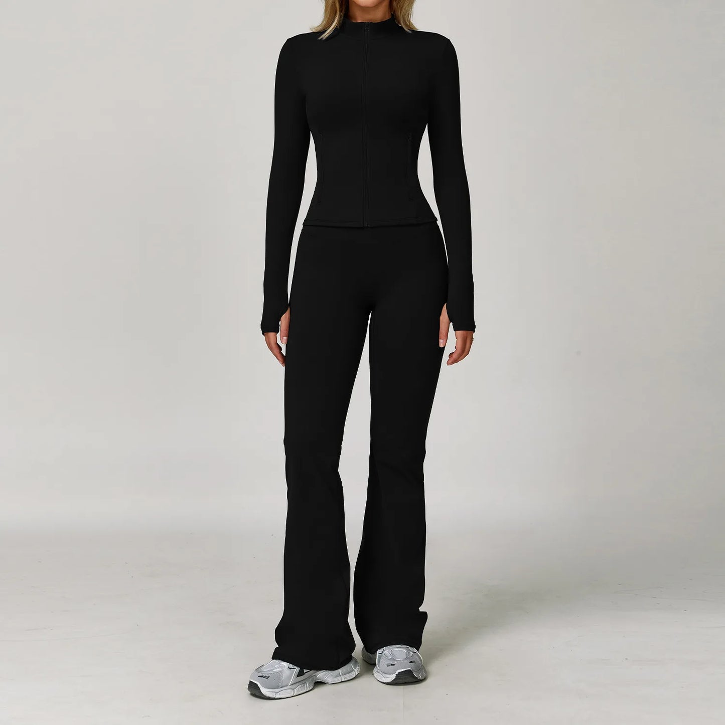 2/3PCS Yoga Suit Sports Set Gym Set Women Tracksuit Running Workout Clothes Long Sleeve Sports Bra Athletic Wear Yoga Clothing