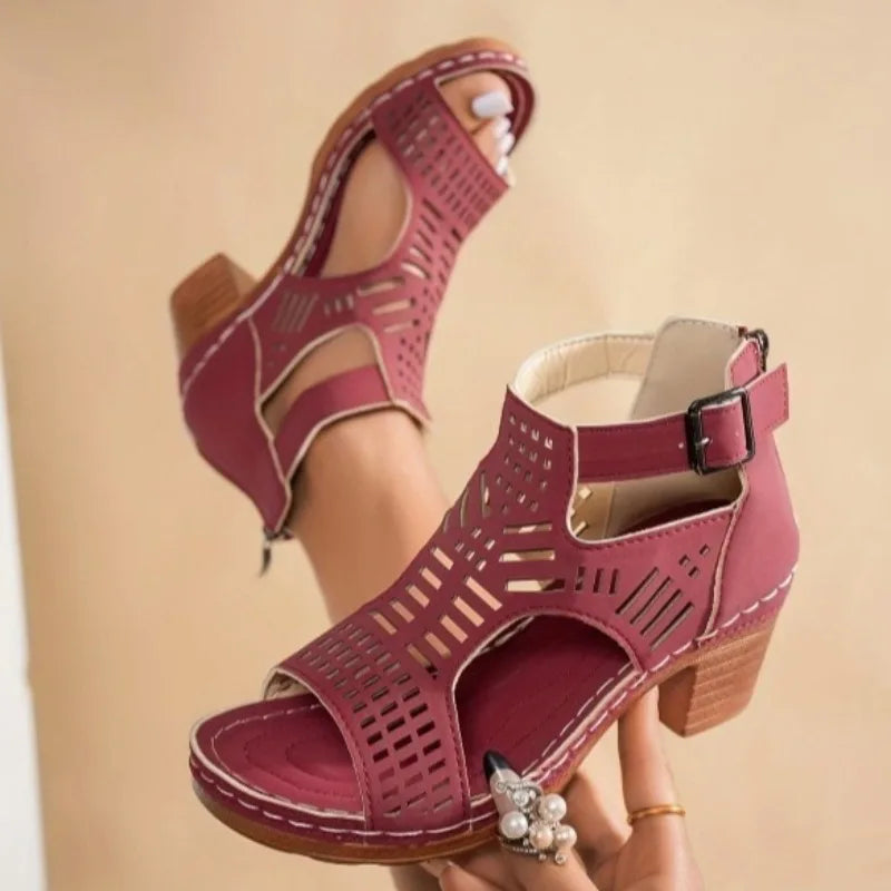 **New*** Thick Heeled Sandals
