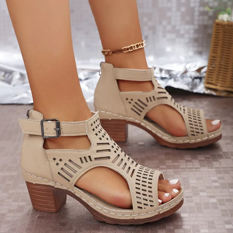 **New*** Thick Heeled Sandals